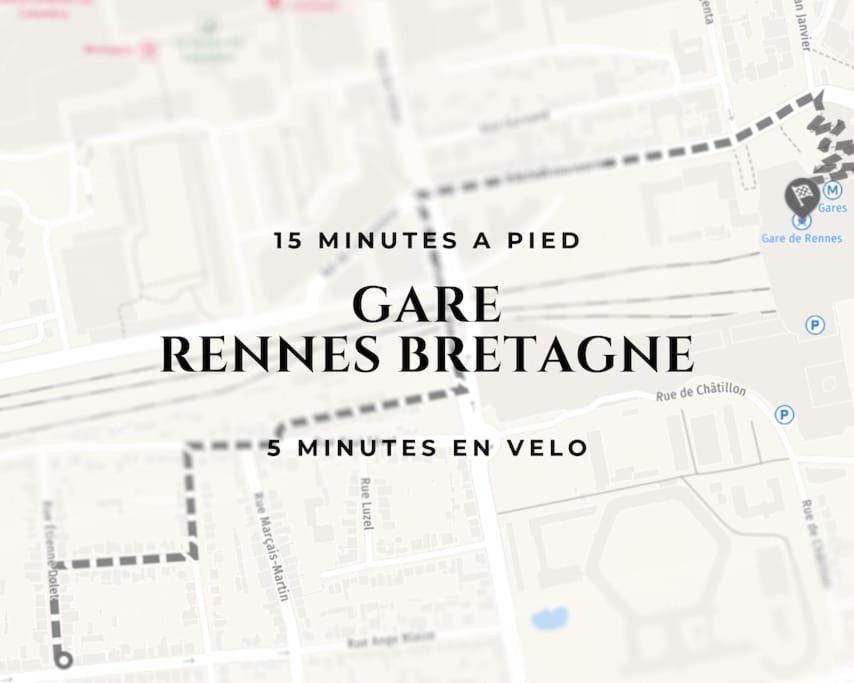 Pop & Suite Par Madame Conciergerie Rennes Exterior photo